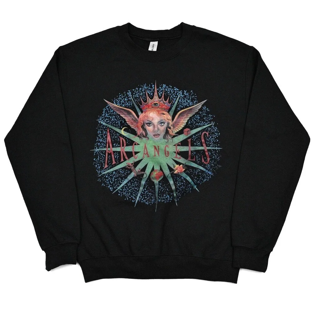 Arc Angels Band 90s Austin Blues Rock Music‎ Sweatshirt Black Small